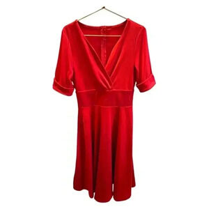 Red Retro Dress Size M/L